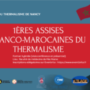 Premières assises franco-marocaines du Thermalisme