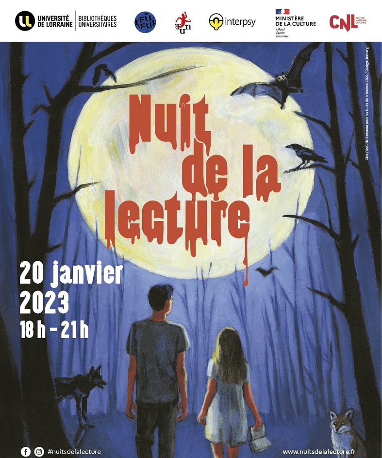 Nuit de la Lecture 2023 (conférence Renaud Evrard)